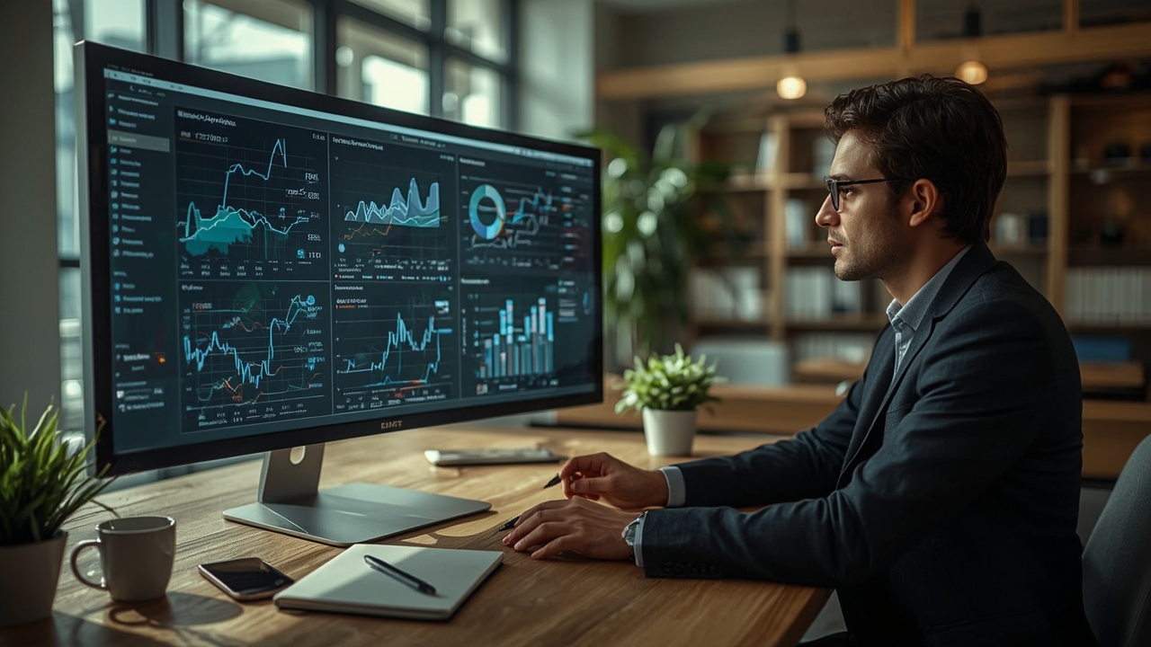 Професионал анализира AI блог автоматизация